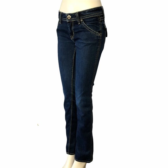 Hudson Skinny Dark Wash Denim 27 - Picture 3 of 7